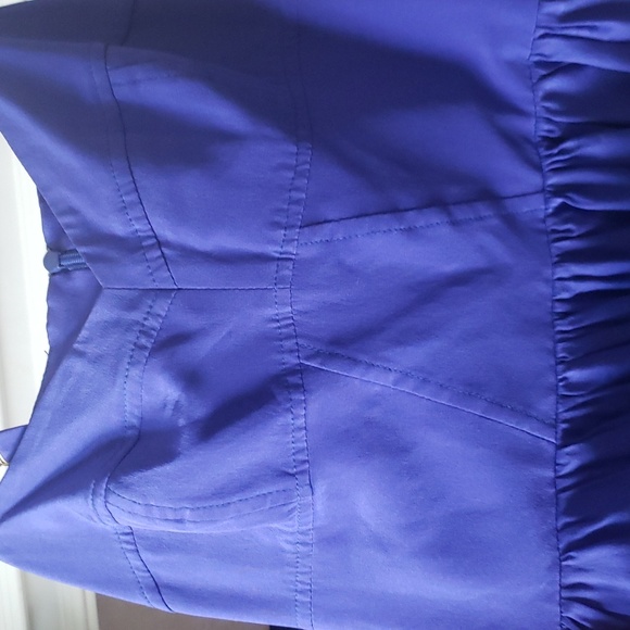 Revolve 100% Silk Amanda Uprichard Royal Blue Dress- Size Medium - Picture 8 of 8